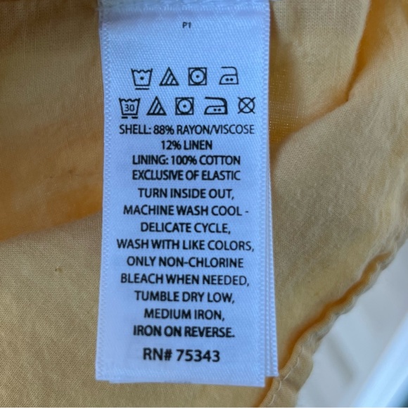 •Haute Hippie• Girls Linen Blend Sleeveless Romper - Size Large (10/12) - Picture 8 of 9